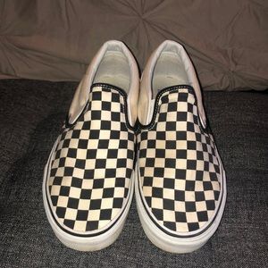 Men’s checkered vans